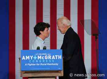 Joe Biden's sexual assault allegation puts Senate candidate Amy McGrath in a tough spot