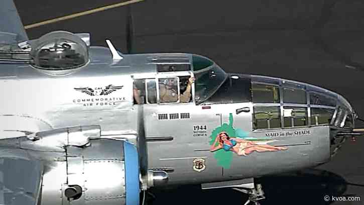 Historic warbirds fly over Phoenix area for 75th anniversary of U.S. victory in Europe during WWI
