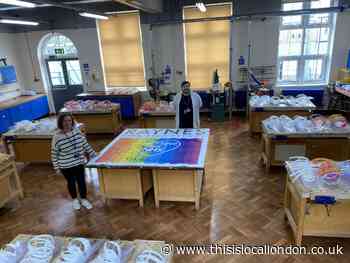 Secondary school  celebrates PPE milestone