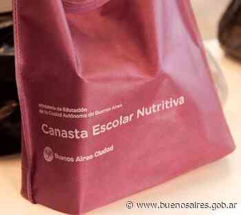 Cuarta entrega de la canasta escolar nutritiva | Noticias | Buenos Aires Ciudad - buenosaires.gob.ar