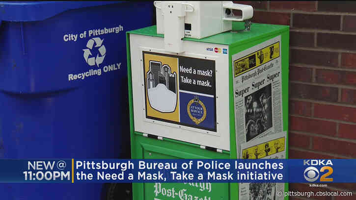 ‘Need A Mask? Take A Mask’; Pittsburgh Police Launch Program Providing Free Face Masks To Those In Need