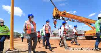 Supervisa Tello construcción de módulo de hospitalización Covid-19 - NTR Zacatecas .com
