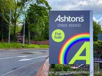 Estate agency brightens up roads with rainbow For Sale boards