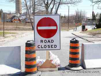 Repairs close underpass