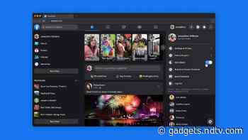 Facebook’s Redesigned Desktop Site With Dark Mode Now Rolling Out to All Users Worldwide