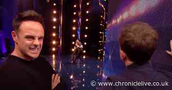 BGT dancers' steamy routine leaves Ant & Dec flustered