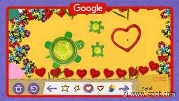 Interactive Google Doodle helps you create the perfect Mother's Day card     - CNET