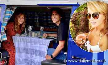 Amanda Holden has adorable date night with husband Chris Hughes