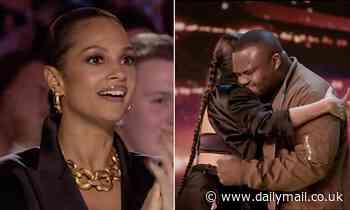 Britain's Got Talent: Alesha Dixon awards her Golden Buzzer to comic Nabil Abdulrashid