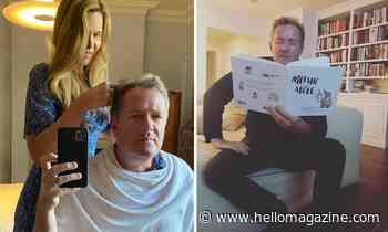 Piers Morgan's wife reveals unexpected way he's recovering after COVID-19 test