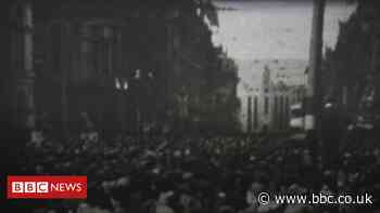 VE Day in Belfast: Rare footage shows crowds lining Royal Avenue
