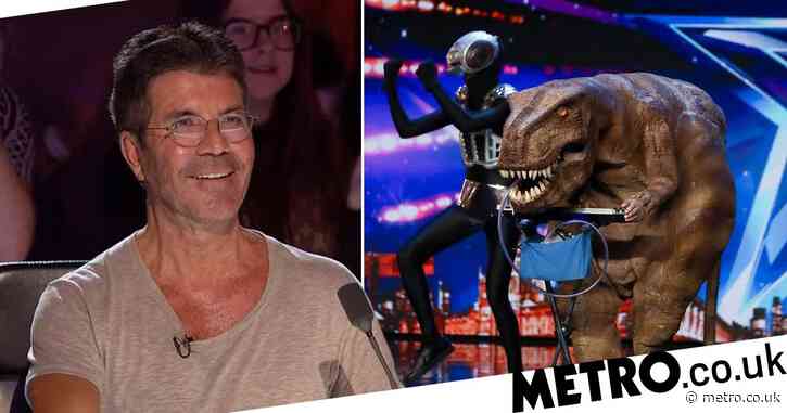 Britain’s Got Talent fans baffled as Simon Cowell ditches ‘Mr Nasty’ and puts autotuned dinosaur through
