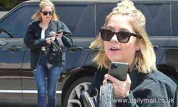 Ashley Benson steps out for the first time following Cara split rumors 