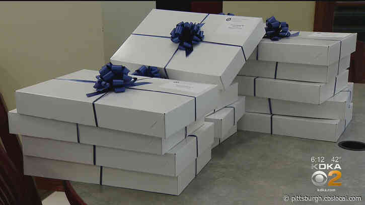 Nearly 220 Graduating Central Catholic High School Seniors Surprised With Gift Boxes