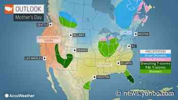 Unusual Mother's Day weather: Polar vortex brings record cold temps, snow to the eastern US