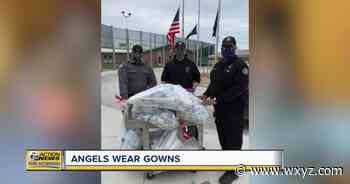Angels Wear Gowns donates 10,000 medical gowns to Detroit first responders - WXYZ