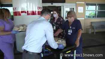 Medical Office provides lunch to nurses at multiple hospitals during Nurses Week - FOX 13 Tampa Bay
