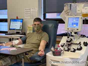 Rhode Island National Guard major gives his blood in the battle against coronavirus - The Boston Globe