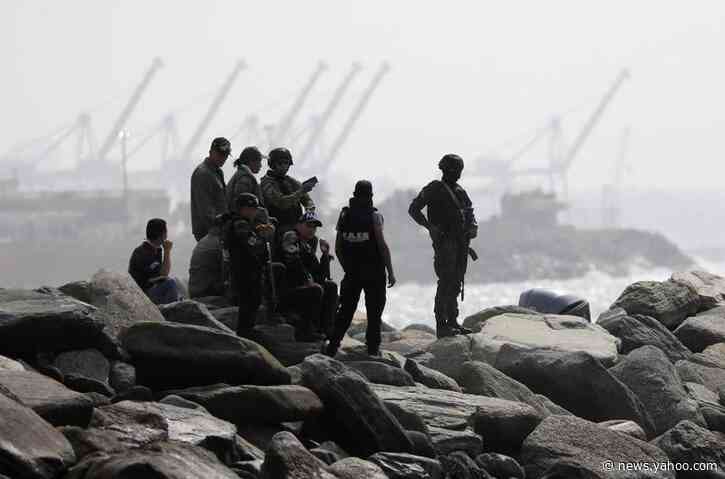 Venezuela says troops seize abandoned Colombian combat boats, weapons