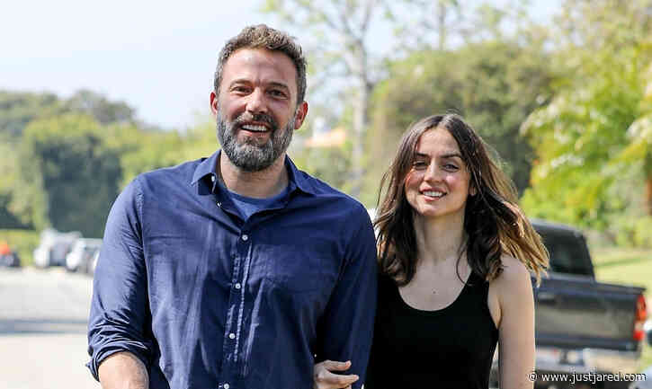 Ben Affleck & Ana de Armas Have Matching Heart Necklaces!