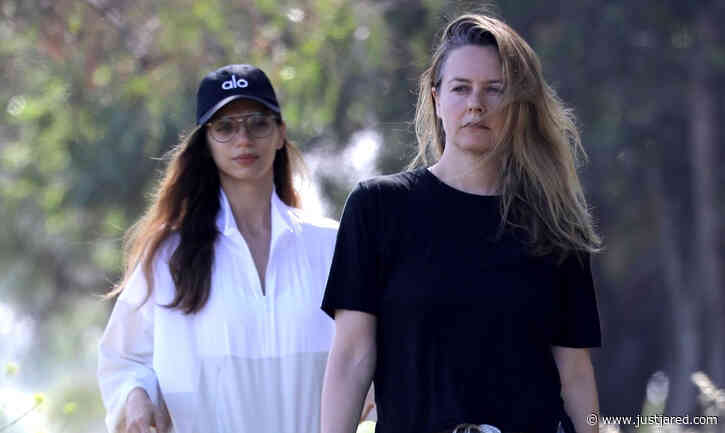 Alicia Silverstone Goes On a Socially Distanced Hike with Westworld's Angela Sarafyan