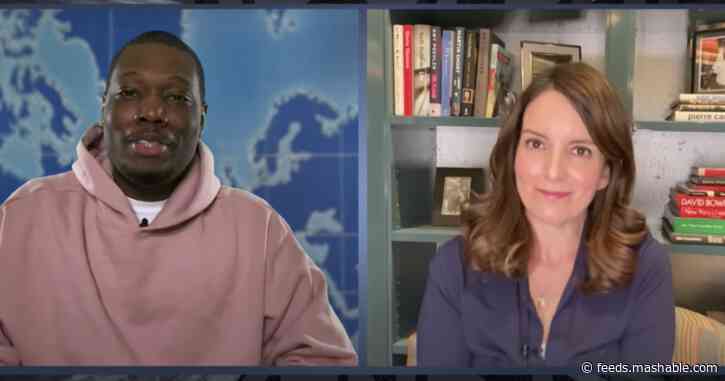 Tina Fey called into 'SNL' Weekend Update with a vital Mother's Day message