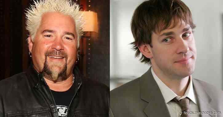 Guy Fieri loves John Krasinski and 'The Office' as much as you do