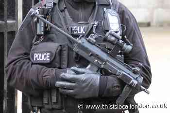 Armed police swoop to arrest wanted man in Thornton Heath