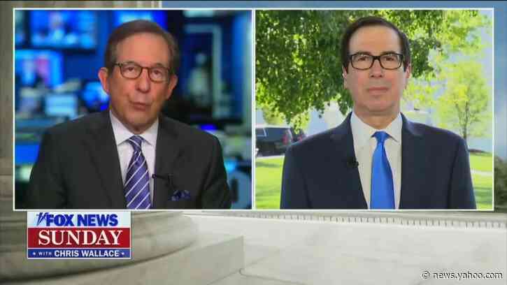 Chris Wallace Grills Steve Mnuchin on ‘Rosy Predictions’ of Quick Economic Recovery