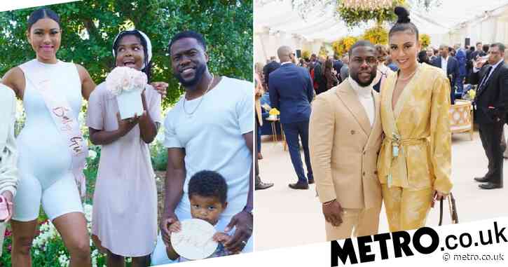 Kevin Hart confirms he’s expecting a baby girl with wife Eniko with gender reveal in lockdown
