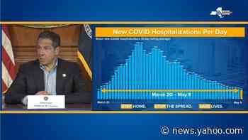 NY hospitalizations, death rate drop to levels last seen at start of shutdownG