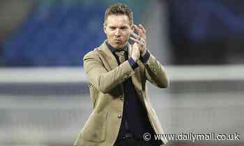 RB Leipzig boss Julian Nagelsmann will practice coaching in a mask as Bundesliga returns next week - Daily Mail