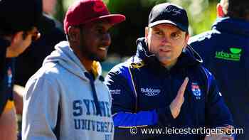Tigers add Taylor to coaching staff - Leicester Tigers
