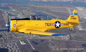 Epic Flyover: Vintage WWII Warbirds took to the sky over Houston Sunday - Chron.com