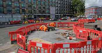 Number of Bristol roadworks compared to some of UK's largest cities