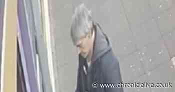 CCTV image of man released after burglary at GP practice in Sunderland
