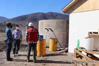 Alcalde Sánchez visita construcción de acumulador de agua para Valle Hermoso - El Diario de La Ligua