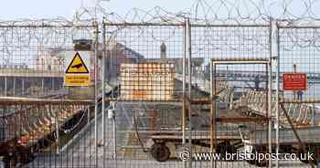 People playing 'Russian roulette' with their lives by walking on pier