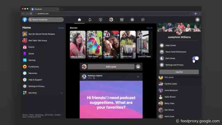 [Update: Available globally] Facebook rolling out new web design with dark mode, here’s how to use it