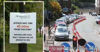 Massive queues as Newcastle's tips finally reopen