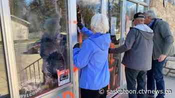 'These acts have shocked our communities': Saskatoon churches hit with homophobic graffiti over weekend