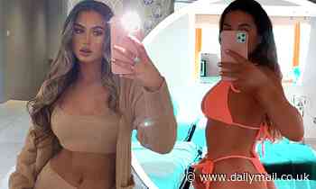Karren Brady's daughter Sophia Peschisolido shows her taut abs