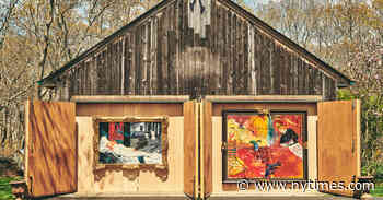 A Drive-By Art Show Turns Lawns and Garages Into Galleries