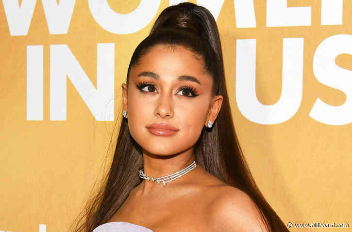 Ariana Grande (And Her Dog) Are Cooking Up Something in the Studio