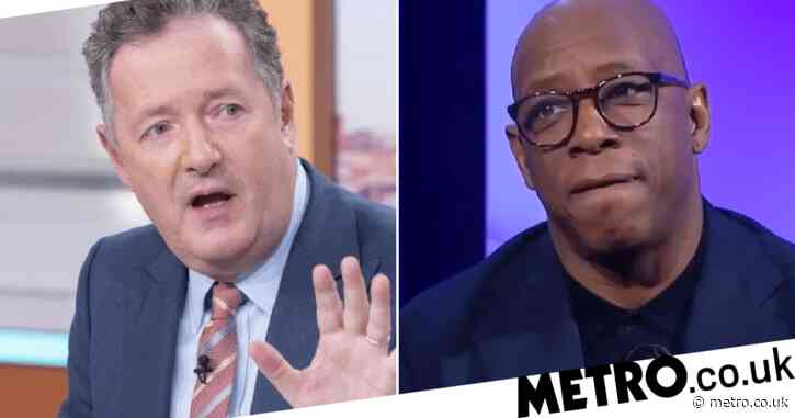 Piers Morgan ‘disgusted’ as Arsenal legend Ian Wright receives horrific racist messages on social media