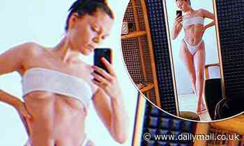 Jessie J shows off some serious underboob in stunning white bikini snap