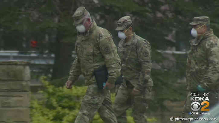 ‘Behind The Berlin Wall’: As Pa. National Guard Helps At Beaver Co. Nursing Home, Families Hope It Isn’t Too Late
