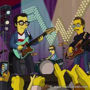 Weezer special guests on The Simpsons