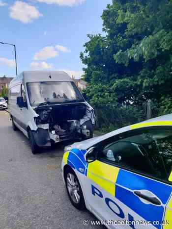 Police find damaged stolen van
