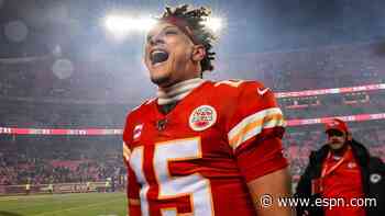 Chiefs' Mahomes consensus favorite to win MVP